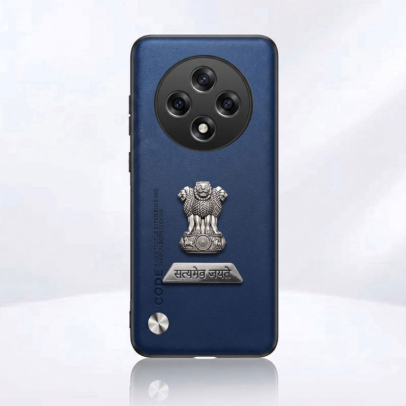 Oppo F27 Pro+ 5G Satyamev Jayate 2-in-1 Emblem Vegan Leather Back Case