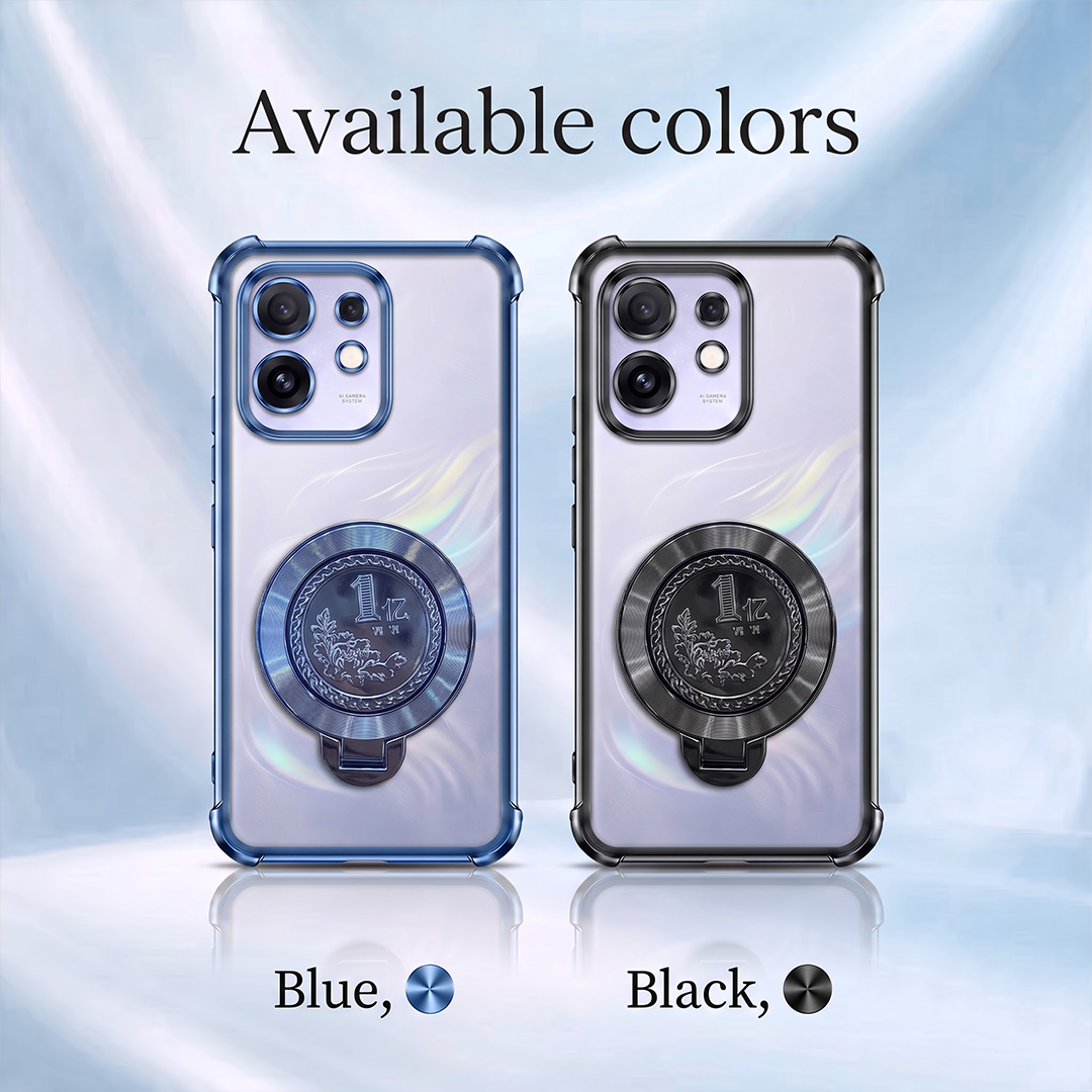 Oppo Reno 16 5G Premium Billion Wheel Rotating Shockproof Airbags Case
