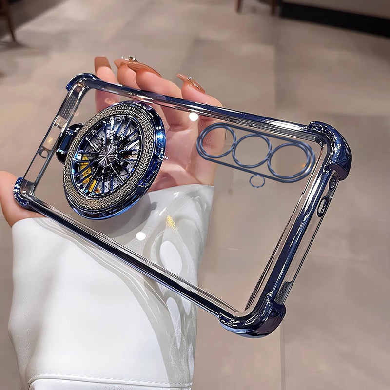 Samsung Galaxy A36 5G Premium Stress Buster Wheel Rotating Shockproof Airbags Case