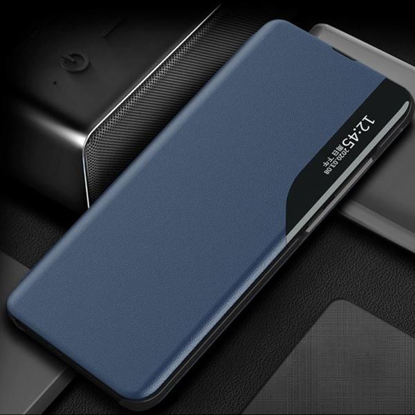 Mi A1 5G Flip Leather Case with Free Tempered Glass