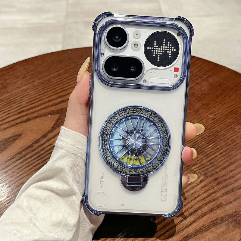 Nothing Phone 4a Pro 5G Premium Stress Buster Wheel Rotating ShockproofΒ AirbagsΒ Case