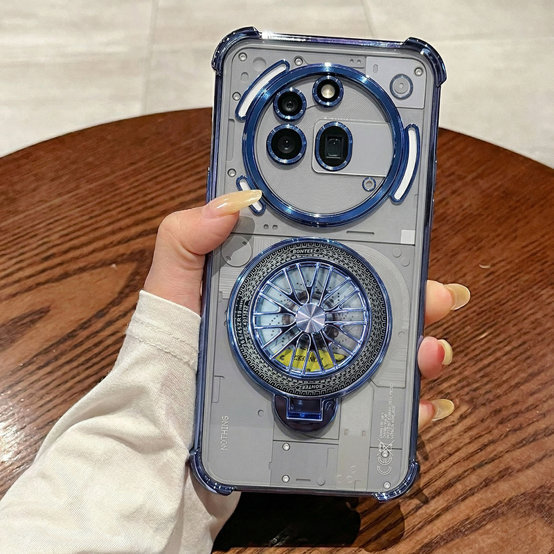 Nothing Phone 3a Pro 5G Premium Stress Buster Wheel Rotating Shockproof Airbags Case