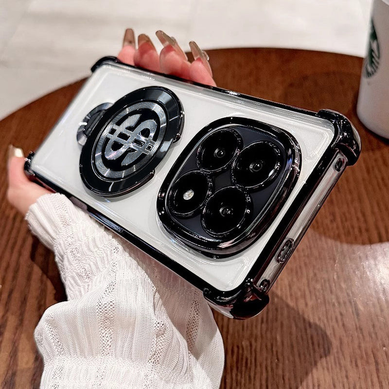 Oppo F29 Pro 5G Four Corner Airbags 100% Original Astro Money Magnet Rotating Dollar Case