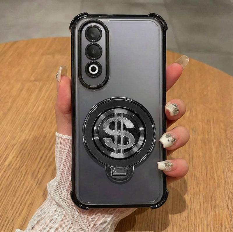 OnePlus Nord CE4 5G Four Corner Airbags 100% Original Astro Money Magnet Rotating Dollar Case
