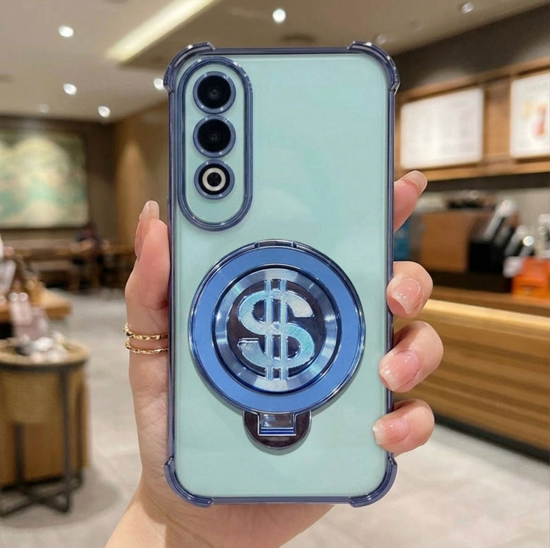 OnePlus Nord CE4 5G Four Corner Airbags 100% Original Astro Money Magnet Rotating Dollar Case