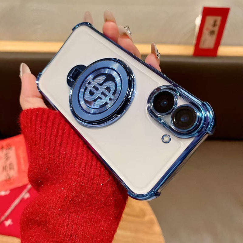 OnePlus Nord CE5 5G Four Corner Airbags 100% Original Astro Money Magnet Rotating Dollar Case