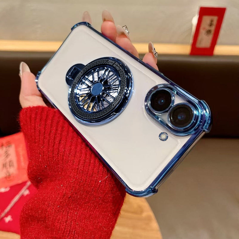 OnePlus Nord CE5 5G Premium Stress Buster Wheel Rotating Shockproof Airbags Case