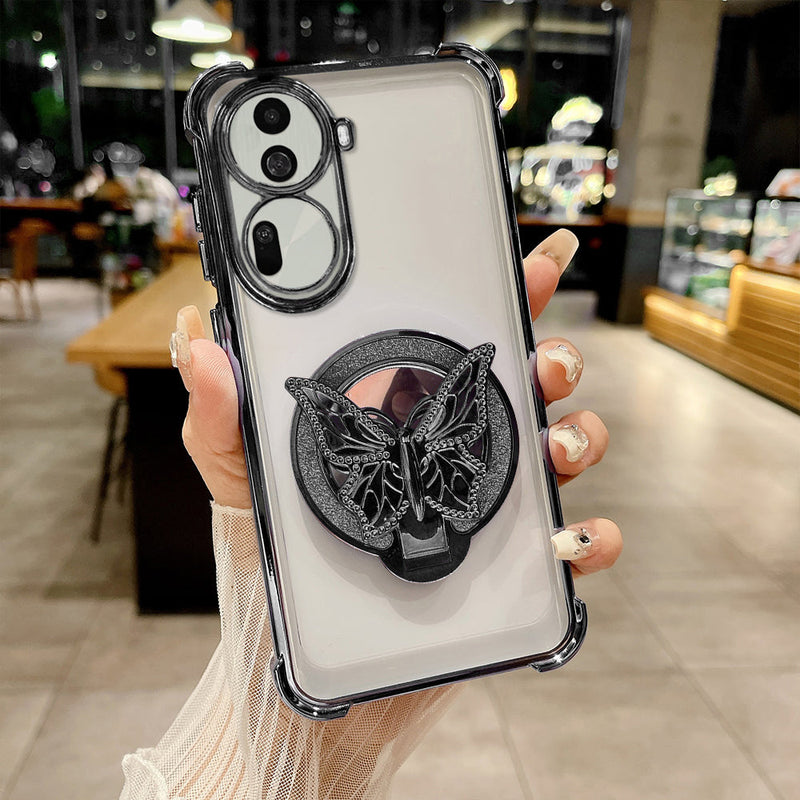 Oppo Reno11 Pro 5G Premium Butterfly Stand Airbags Case