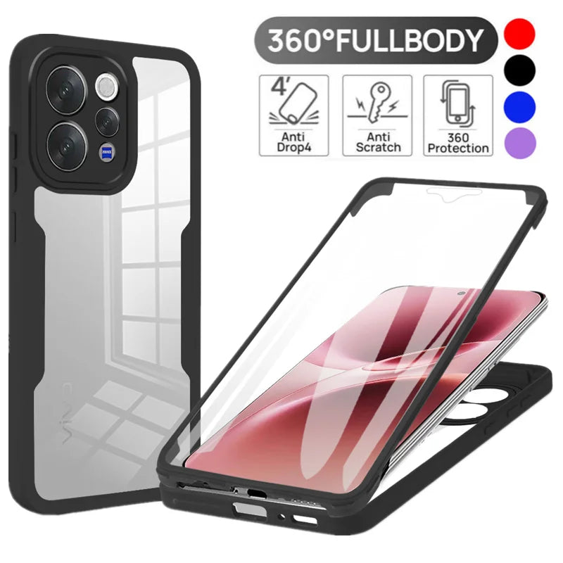 Full Body Protection Shockproof Case for Vivo V70 5G Protective Cover Screen Protector Fundas Coque