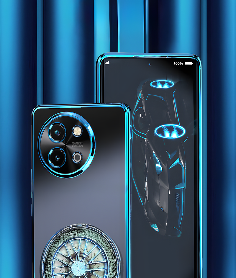 Vivo Y58 5G Ferrari Wheel Electroplating Case