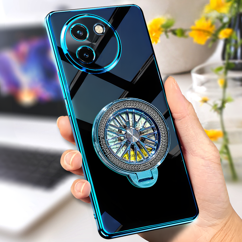 Vivo T3x 5G Ferrari Wheel Electroplating Case