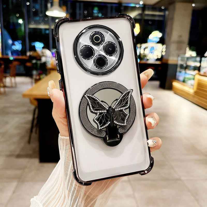 Vivo T4 5G Premium Butterfly Stand Airbags Case