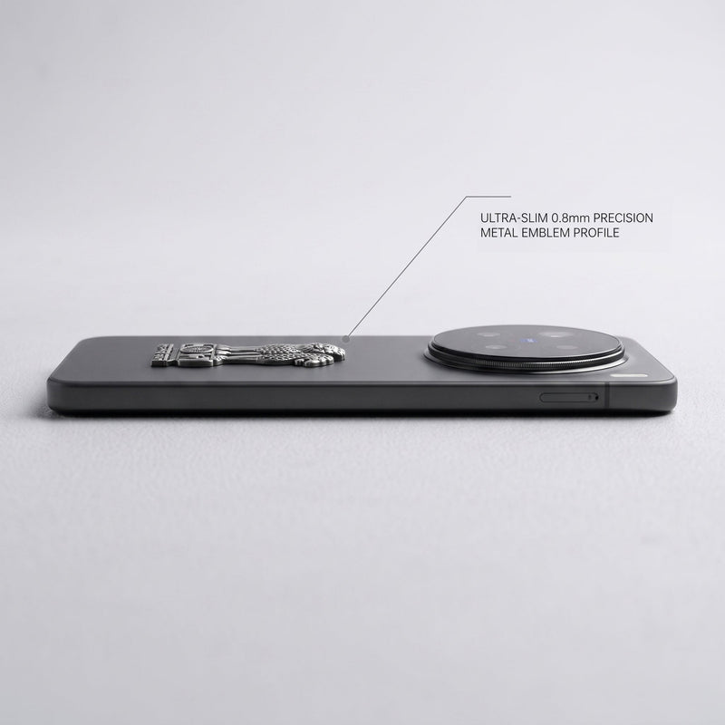 Vivo X200 Pro 5G Compatible Satyamev Jayate 3D Metal Emblem Sticker
