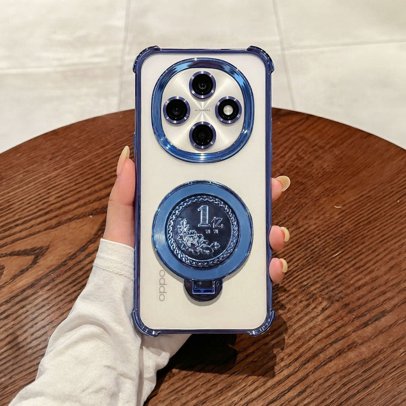 Oppo F31 Pro 5G Premium Billion Wheel Rotating Shockproof Airbags Case