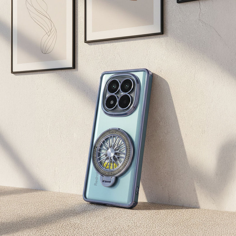 Redmi Note 14 Pro Plus 5G Ferrari Wheel ElectroplatingΒ Case