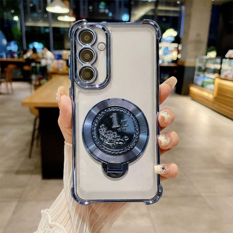Samsung Galaxy A36 5G Premium Billion Wheel Rotating Shockproof Airbags Case