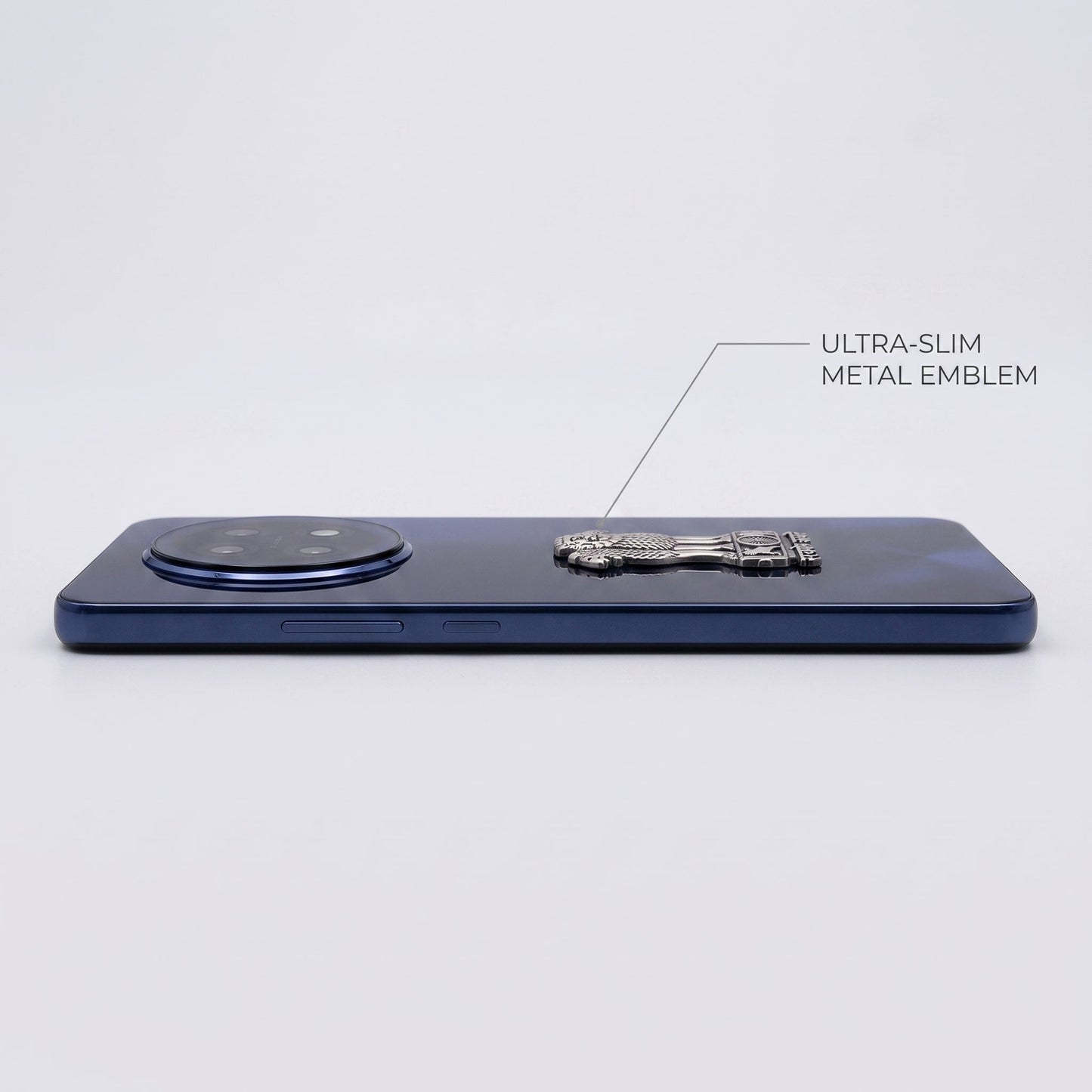 Oppo F31 Pro Plus 5G Compatible Satyamev Jayate 3D Metal Emblem Sticker
