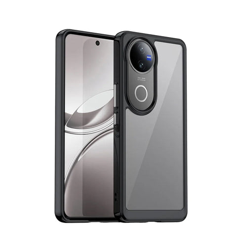 Vivo V50 5G Transparent Acrylic Protective Back Case (Buy 1 Get 1 Surprise Cover)