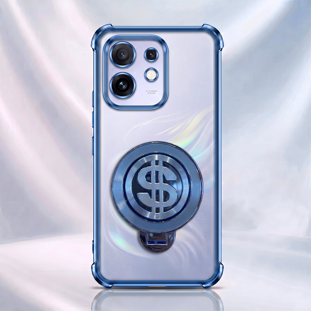 Oppo Reno 16 5G Four Corner Airbags 100% Original Astro Money Magnet Rotating Dollar Case