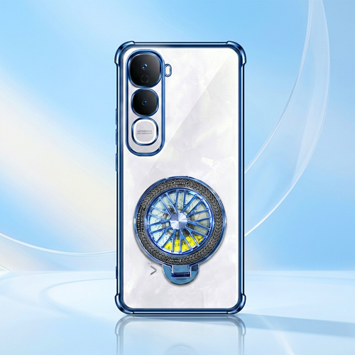 Vivo Y400 Pro 5G Premium Stress Buster Wheel Rotating Shockproof Airbags Case