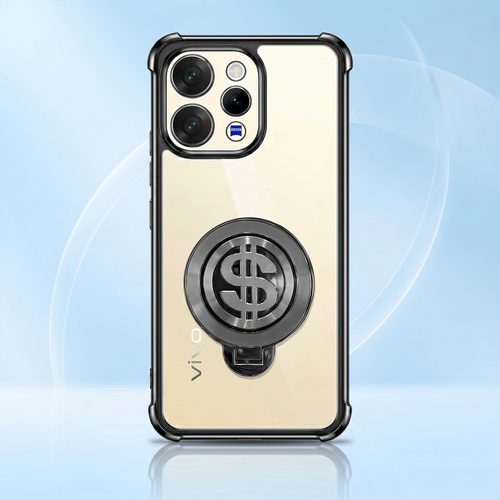 Vivo V70 5G Four Corner Airbags 100% Original Astro Money Magnet Rotating Dollar Case