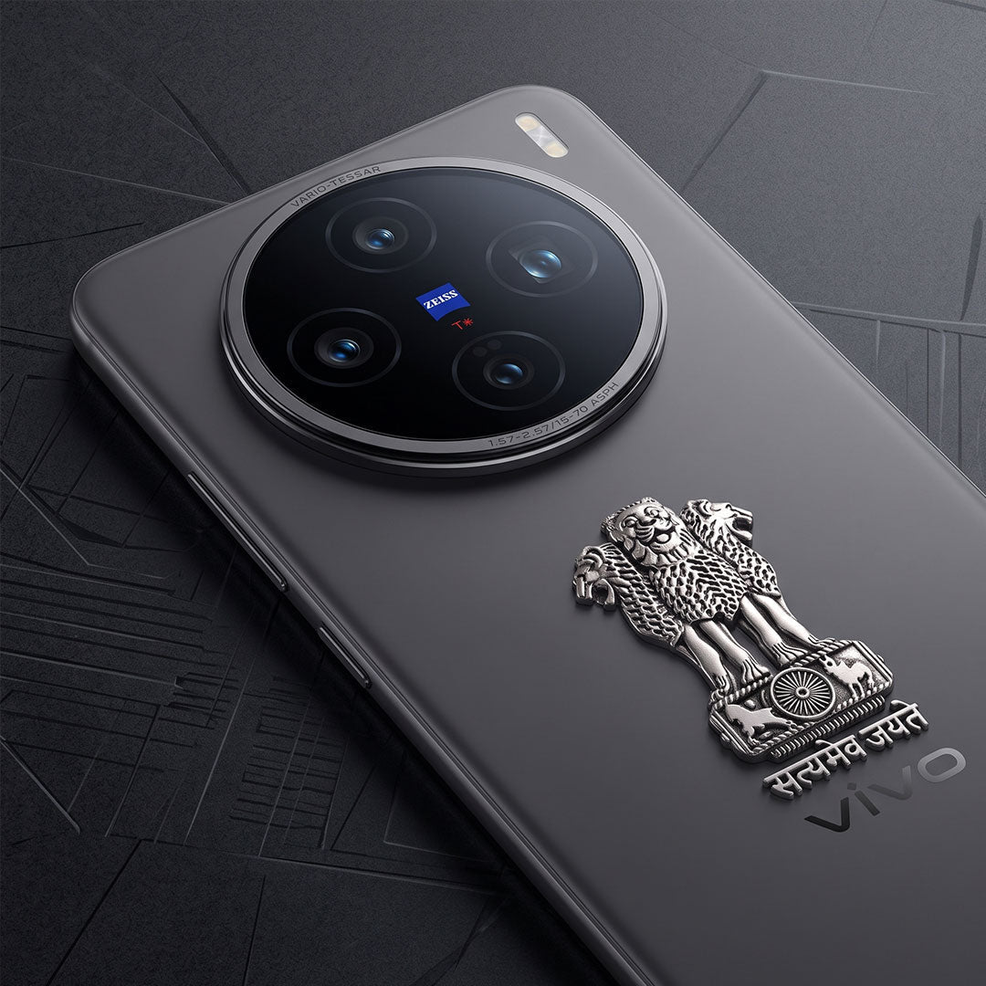 Vivo X200T 5G Compatible Satyamev Jayate 3D Metal Emblem Sticker