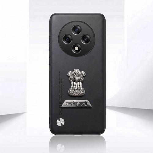 Oppo F27 Pro+ 5G Satyamev Jayate 2-in-1 Emblem Vegan Leather Back Case