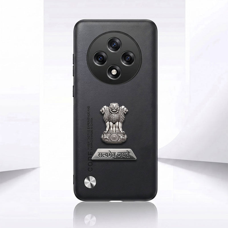 Oppo F27 Pro+ 5G Satyamev Jayate 2-in-1 Emblem Vegan Leather Back Case