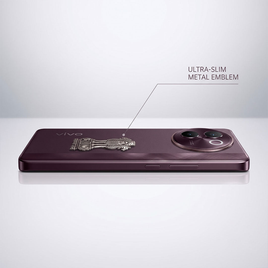 Vivo V30e 5G Compatible Satyamev Jayate 3D Metal Emblem Sticker