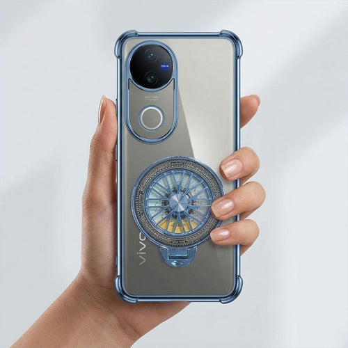 Vivo V50 5G Premium Stress Buster Wheel Rotating Shockproof Airbags Case