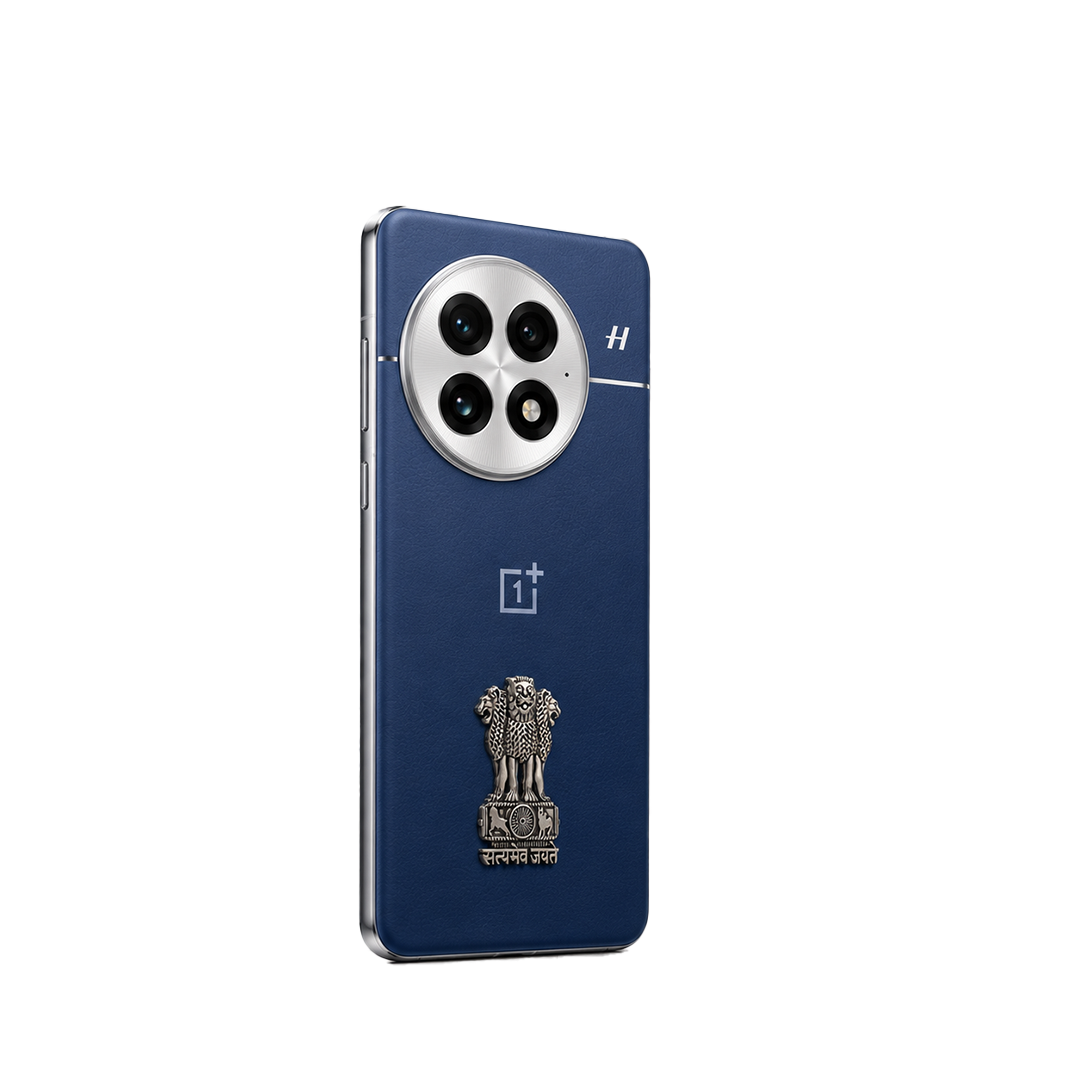 OnePlus 13 5G Compatible Satyamev Jayate 3D Metal Emblem Sticker