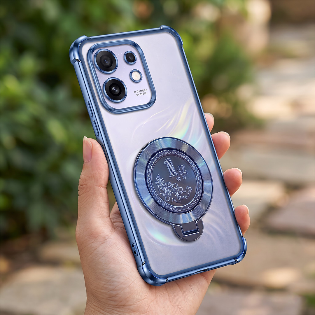 Oppo Reno 16 5G Premium Billion Wheel Rotating Shockproof Airbags Case