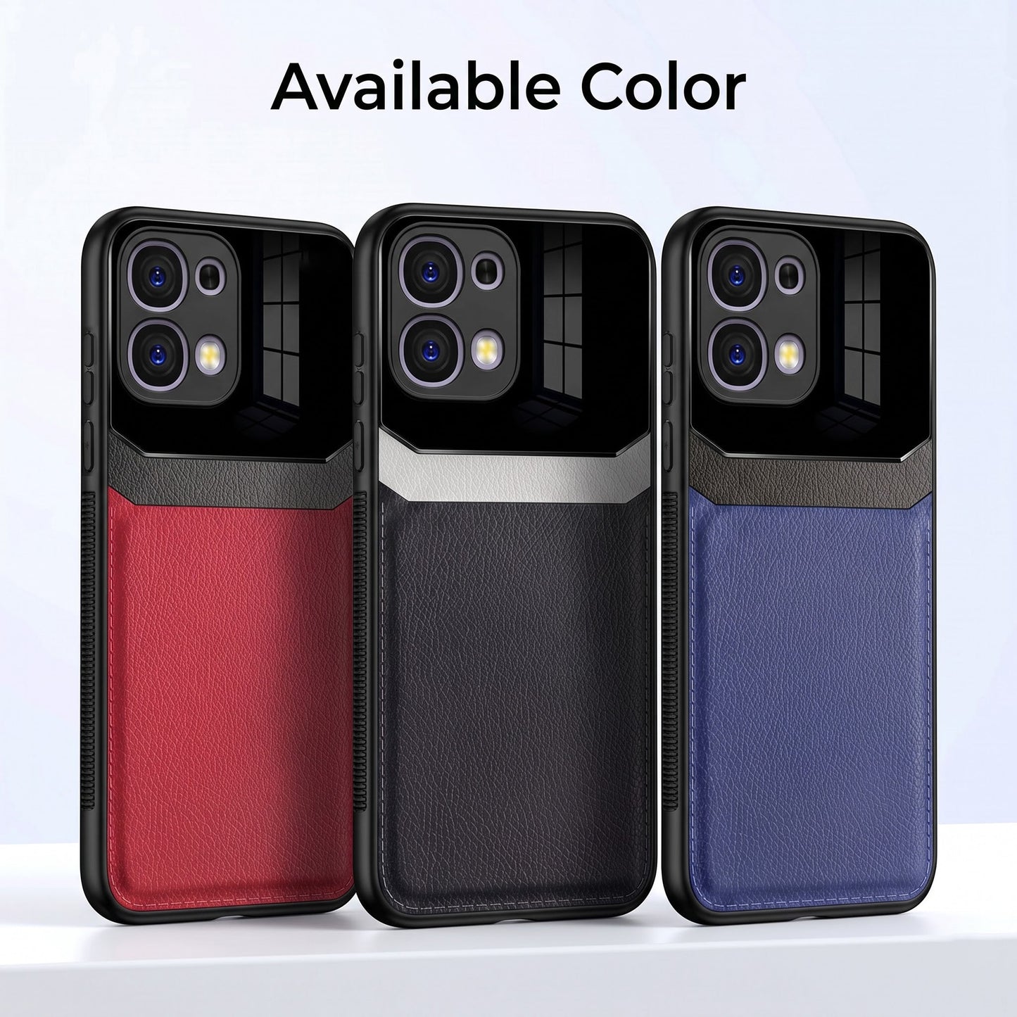 Oppo F31 5G Premium Leather Lens Protective Case