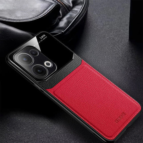 Oppo Reno 13 5G Premium Leather Lens Protective Case