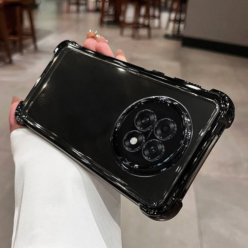 Oppo F31 Pro+ 5G Transparent Shockproof Case With Airbag Corners (Buy 1 Get 1 Free Surprise Cover)