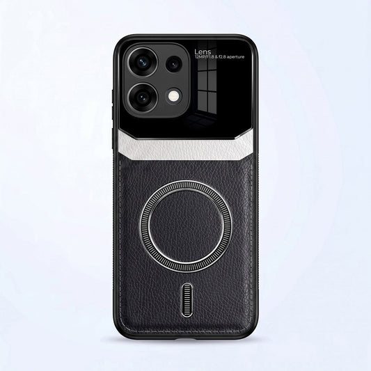 Oppo Reno16c 5G Premium Magsafe Magnetic Leather Lens Protective Case