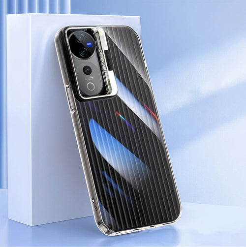 Vivo V40 Pro 5G Luxury Dual Layer Hybrid Camera Ring Stand Case