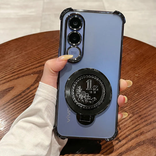 Vivo V70 FE 5G Premium Billion Wheel Rotating Shockproof Airbags Case