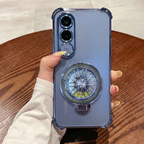 Vivo V70 FE 5G Premium Stress Buster Wheel Rotating Shockproof Airbags Case