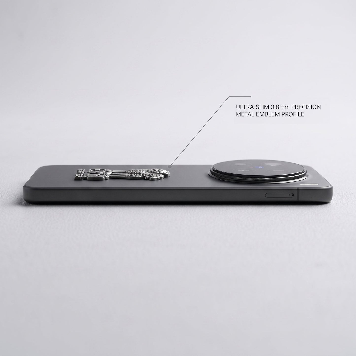 Vivo X200 Pro 5G Compatible Satyamev Jayate 3D Metal Emblem Sticker