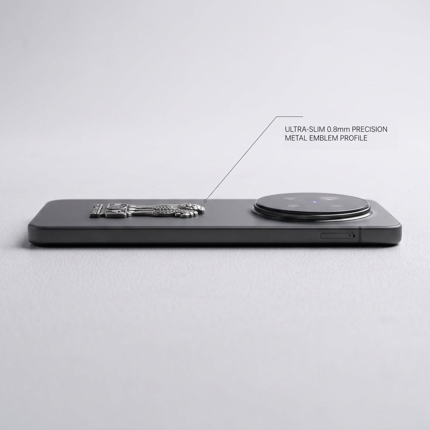 Vivo X300 Pro 5G Compatible Satyamev Jayate 3D Metal Emblem Sticker
