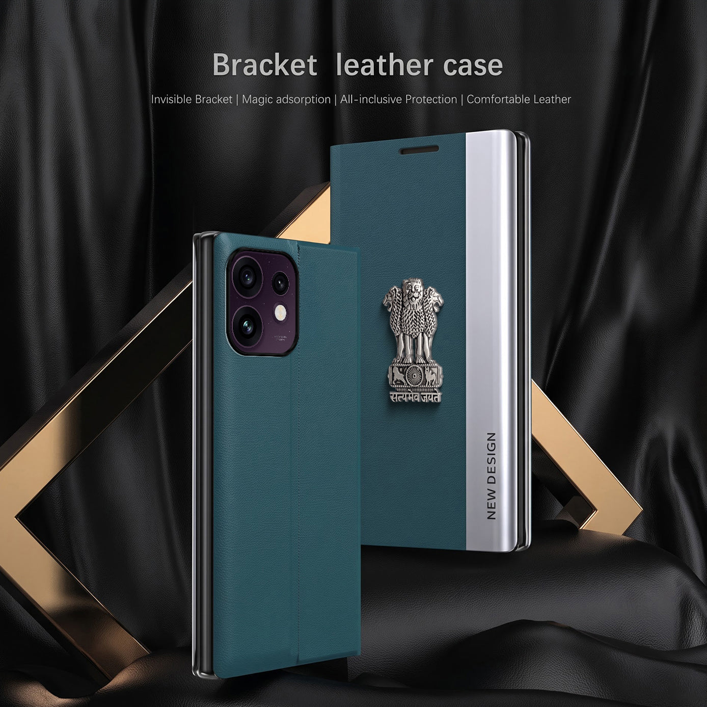 Oppo Reno 16 5G Satyamev Jayate Flip Leather Case
