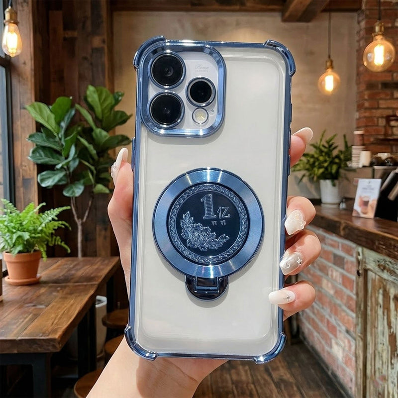 Oppo Reno 15 5G Premium Billion Wheel Rotating Shockproof Airbags Case