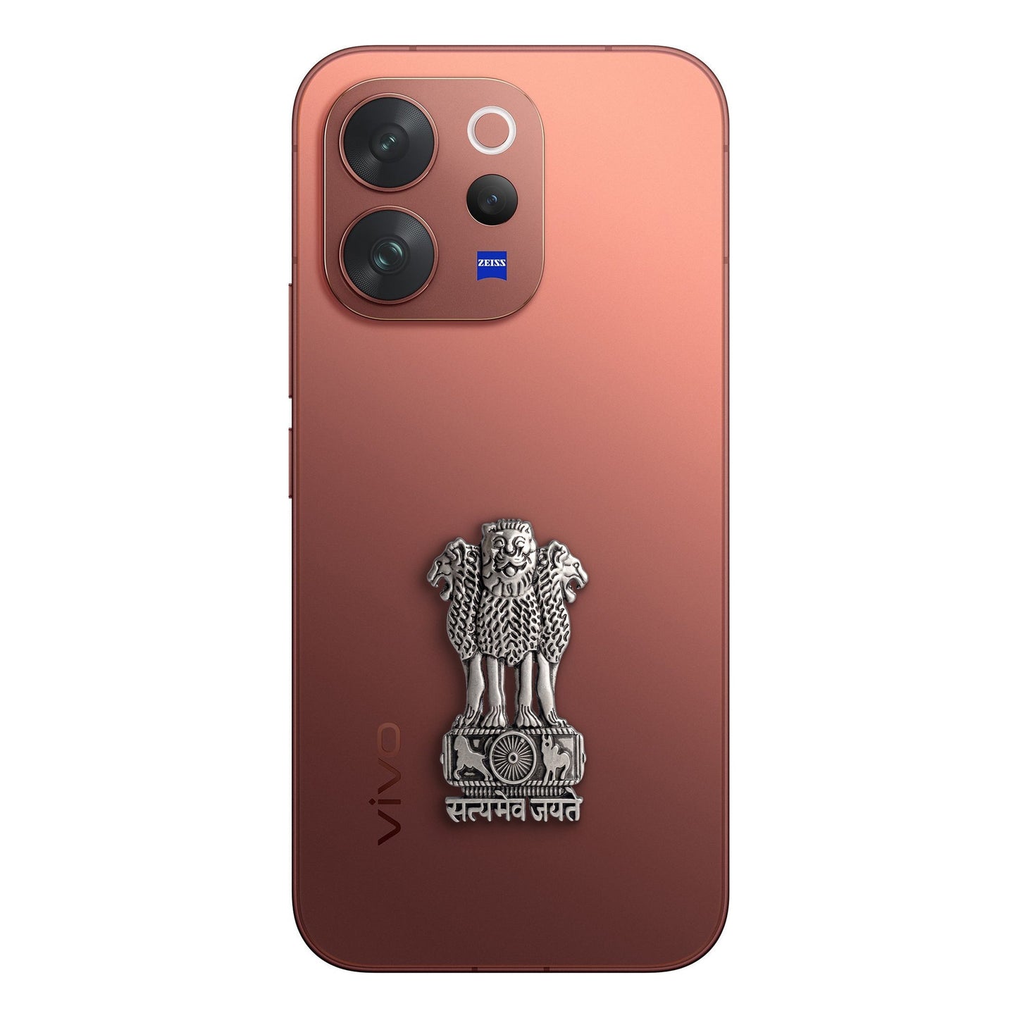 Vivo V70 Elite 5G Compatible Satyamev Jayate 3D Metal Emblem Sticker